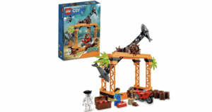 LEGO City 60342 – Szalona akcja: Atak rekina i kaskaderskie triki