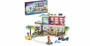 Wakacyjna Zabawa z LEGO Friends 41709 – Domek na Plaży + Minifigurki