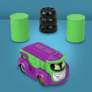Zestaw Tor Batwheels z Wyrzutnią – Przygoda z Batmanem od Fisher-Price