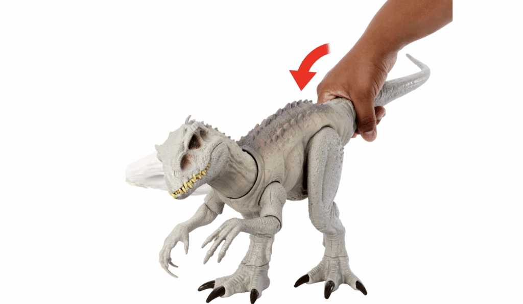 Jurassic World Indominus Rex – Groźny Atak! Figurka z Ruchomymi Elementami - obrazek 3