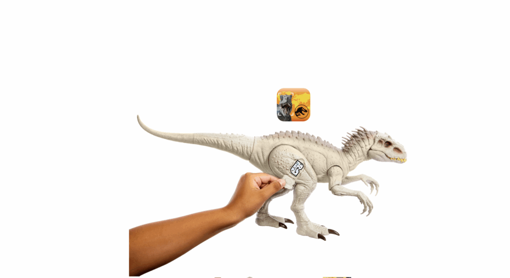 Jurassic World Indominus Rex – Groźny Atak! Figurka z Ruchomymi Elementami - obrazek 7