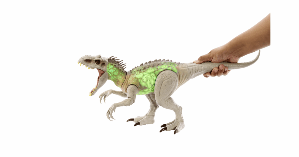 Jurassic World Indominus Rex – Groźny Atak! Figurka z Ruchomymi Elementami - obrazek 2