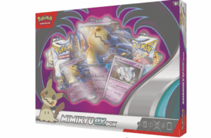 Mimikyu ex Box – Zestaw Kart Pokémon TCG z Kartą Promo i Boosterami