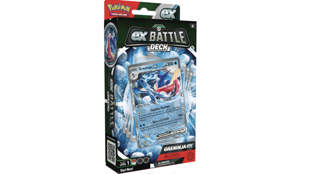 Greninja ex Battle Deck – Oryginalny Zestaw Mistrza Pokémon!