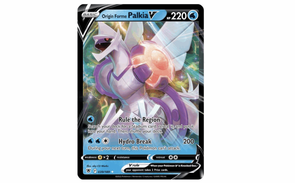 Pokémon TCG: Origin Forme Palkia VSTAR – Gotowa Talia dla Mistrzów! - obrazek 7