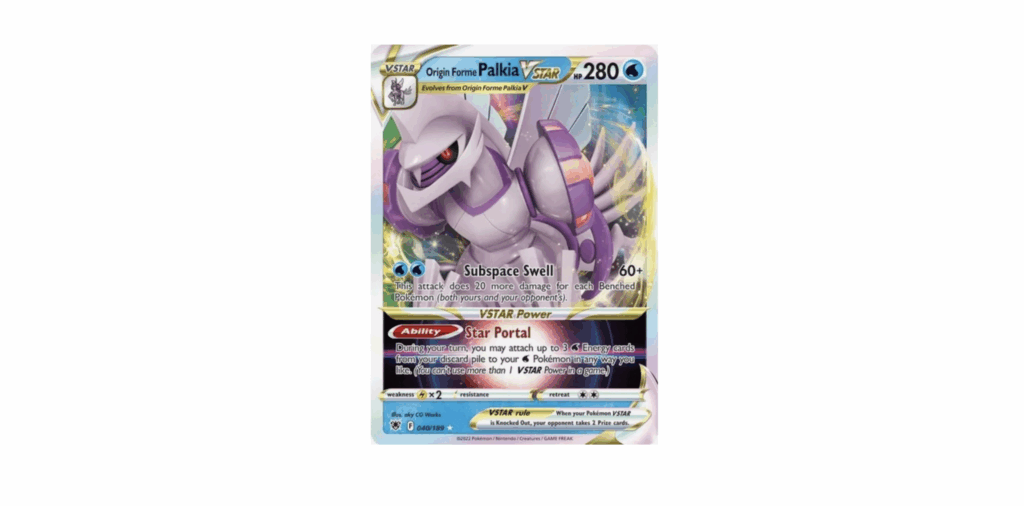 Pokémon TCG: Origin Forme Palkia VSTAR – Gotowa Talia dla Mistrzów! - obrazek 5