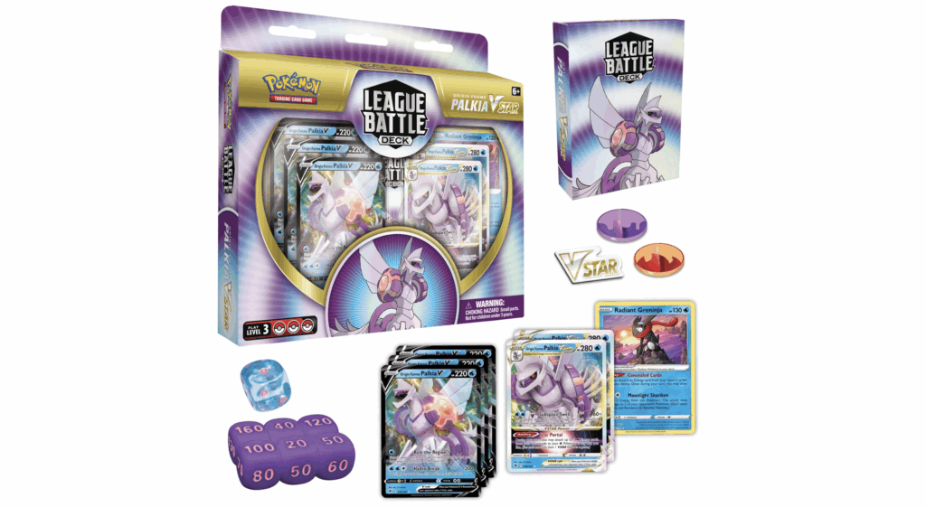 Pokémon TCG: Origin Forme Palkia VSTAR – Gotowa Talia dla Mistrzów! - obrazek 2
